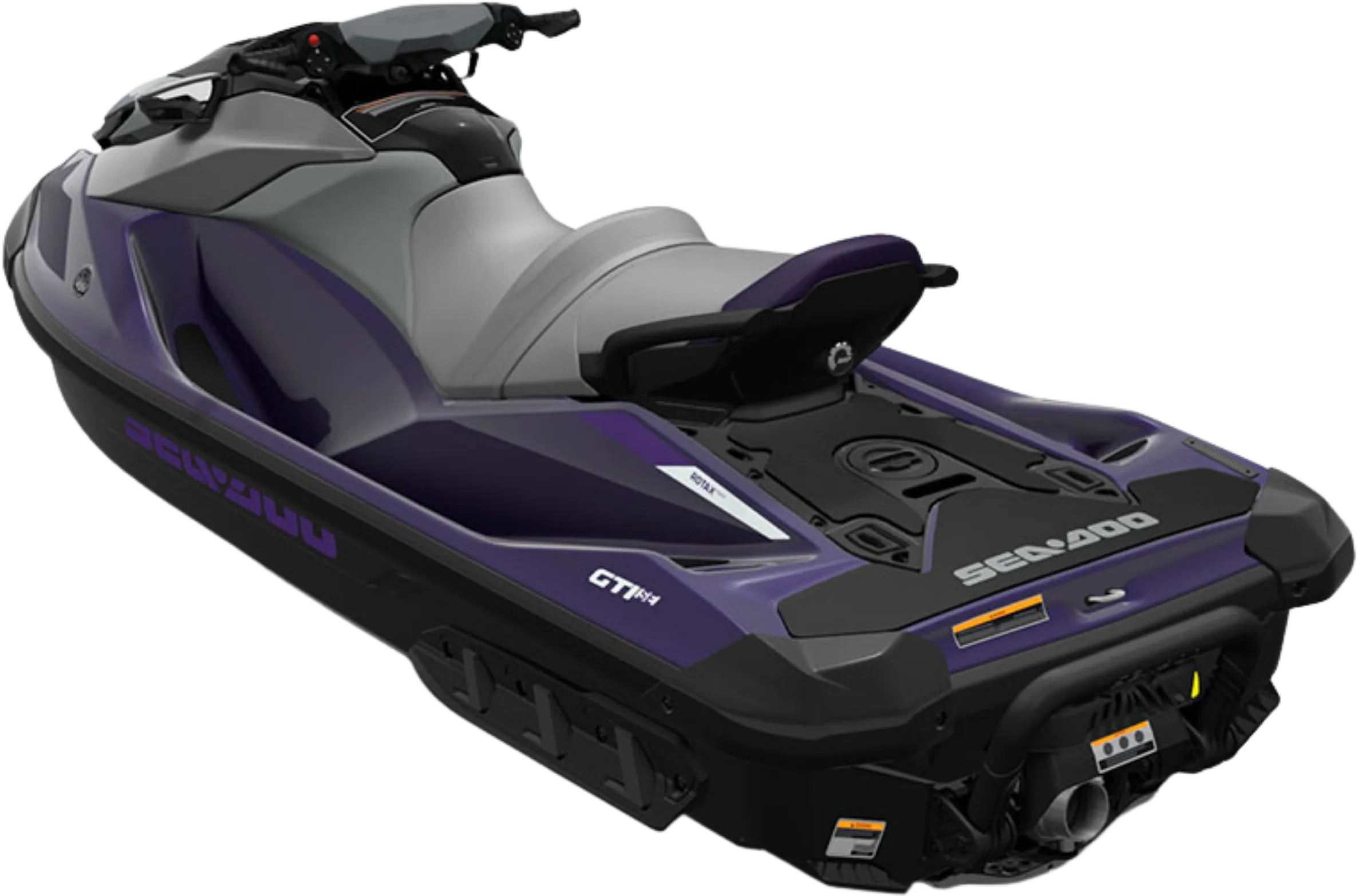 Purple Sea-Doo GTI SE 130, rear view